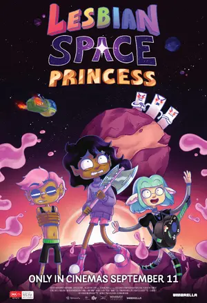 Lesbian Space Princess Poster