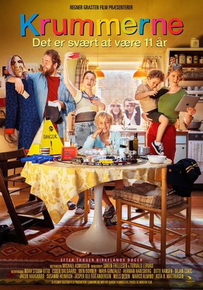 Krummerne - Det er sv&aelig;rt at v&aelig;re 11 &aring;r - Danish Movie Poster (thumbnail)