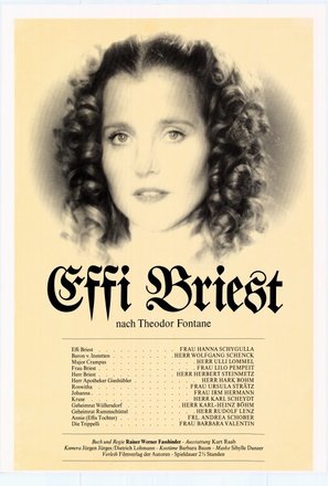 Effi Briest - German Movie Poster (thumbnail)