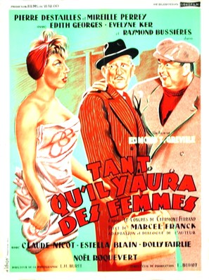Tant qu'il y aura des femmes - French Movie Poster (thumbnail)