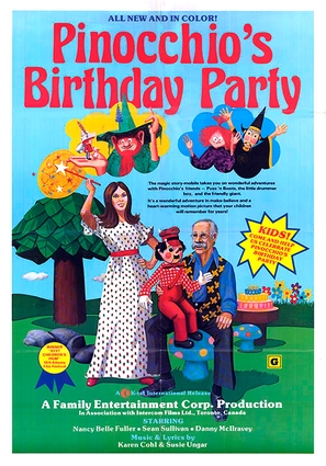 Pinocchio&#039;s Birthday Party - Canadian Movie Poster (thumbnail)