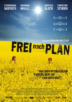 Frei nach Plan - German Movie Poster (thumbnail)