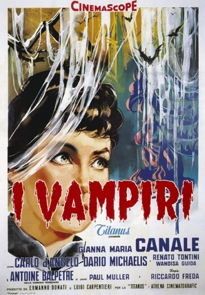 I vampiri - Italian Movie Poster (thumbnail)