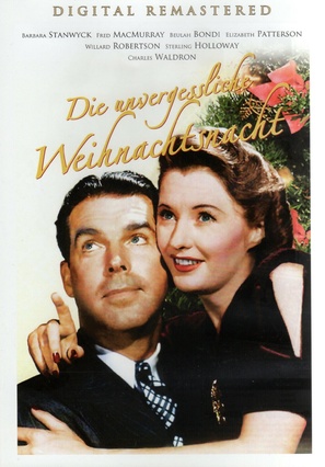 Remember the Night - German DVD movie cover (thumbnail)