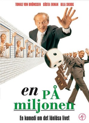En p&aring; miljonen - Swedish Movie Cover (thumbnail)