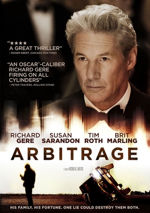 Arbitrage - DVD movie cover (thumbnail)