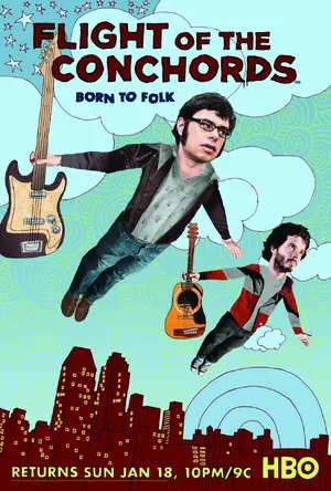 "Flight of the Conchords" Poster