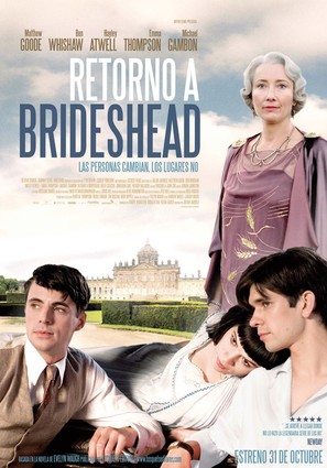 Brideshead Revisited - Spanish Movie Poster (thumbnail)