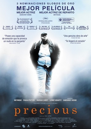 Precious: Based on the Novel Push by Sapphire - Spanish Movie Poster (thumbnail)