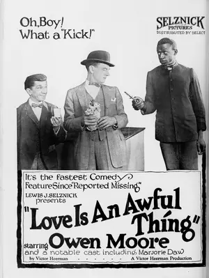 Love Is an Awful Thing Poster