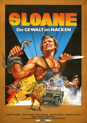 Sloane - German VHS movie cover (thumbnail)