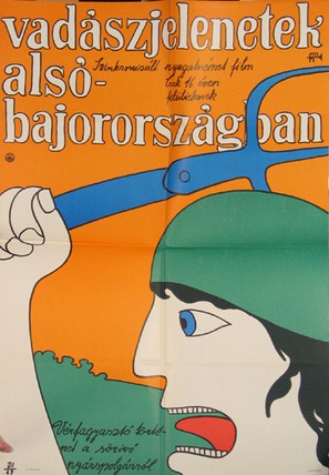 Jagdszenen aus Niederbayern - Hungarian Movie Poster (thumbnail)