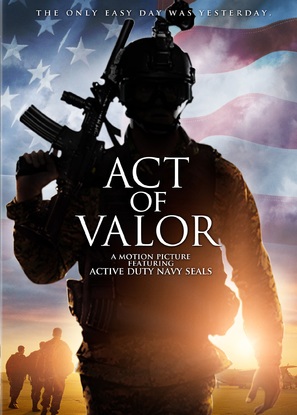 Act of Valor - DVD movie cover (thumbnail)