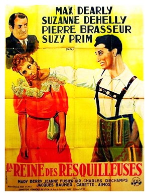 La reine des resquilleuses - French Movie Poster (thumbnail)
