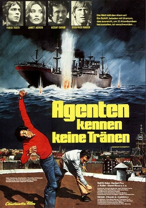 Agenten kennen keine Tr&auml;nen - German Movie Poster (thumbnail)