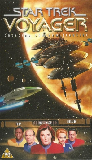 &quot;Star Trek: Voyager&quot; - British VHS movie cover (thumbnail)