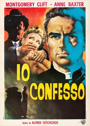 I Confess - Italian Movie Poster (thumbnail)