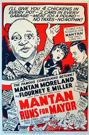 Mantan Runs for Mayor - Movie Poster (thumbnail)