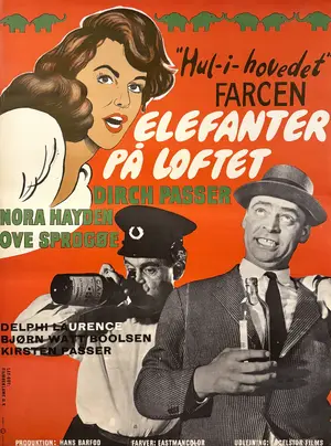 Elefanter på loftet Poster