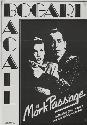 Dark Passage - Swedish Re-release movie poster (thumbnail)
