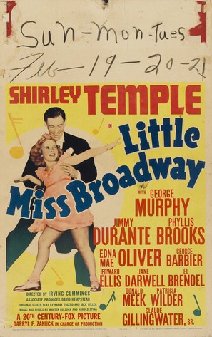 Little Miss Broadway - Movie Poster (thumbnail)