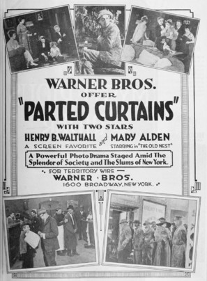 Parted Curtains - Movie Poster (thumbnail)