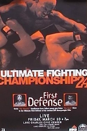 UFC 24: First Defense - Movie Poster (thumbnail)