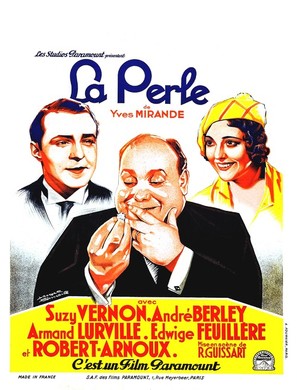 La perle - French Movie Poster (thumbnail)