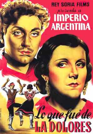 Copla de la Dolores, La - Spanish Movie Poster (thumbnail)