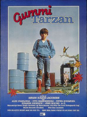 Gummi-Tarzan - Danish Movie Poster (thumbnail)