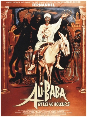 Ali Baba et les quarante voleurs - French Movie Poster (thumbnail)