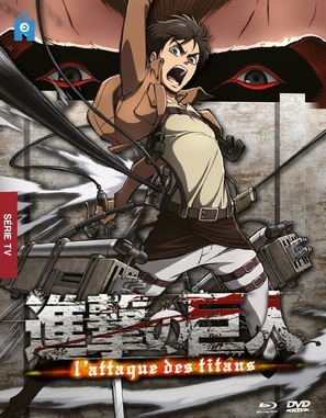 &quot;Shingeki no Kyojin&quot; - French Blu-Ray movie cover (thumbnail)