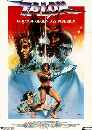 The Sword and the Sorcerer - German Movie Poster (thumbnail)