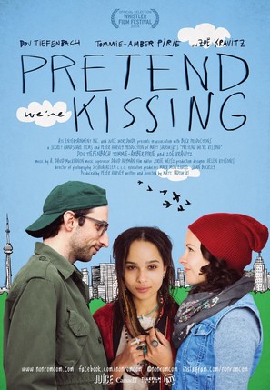 Pretend We&#039;re Kissing - Canadian Movie Poster (thumbnail)