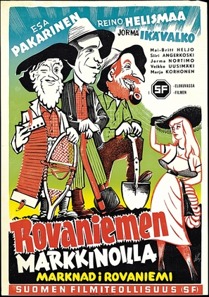 Rovaniemen markkinoilla - Finnish Movie Poster (thumbnail)