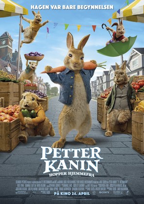 Peter Rabbit 2: The Runaway - Norwegian Movie Poster (thumbnail)