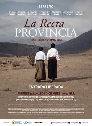 &quot;La Recta Provincia&quot; - Chilean Movie Poster (thumbnail)