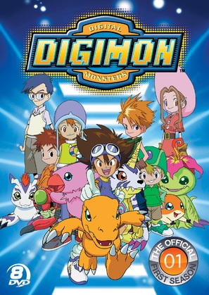 &quot;Digimon: Digital Monsters&quot; - DVD movie cover (thumbnail)