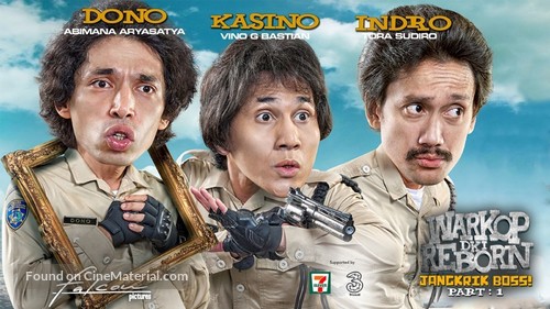 Warkop Dki Reborn Jangkrik Boss Part 1 2016 Indonesian Movie Poster 