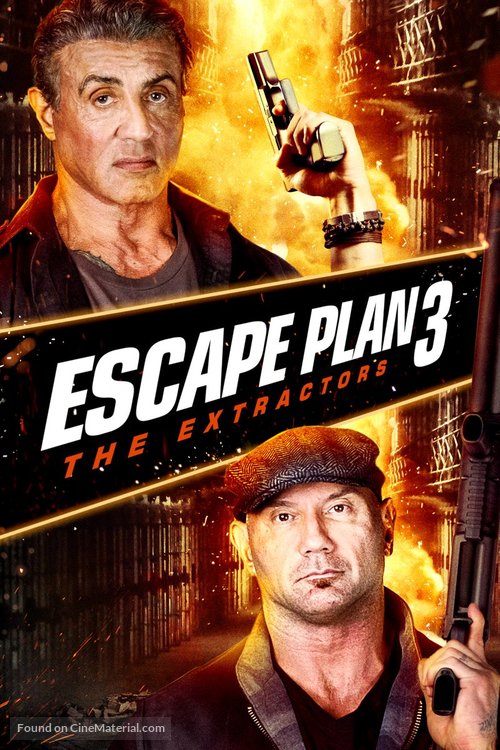 Escape Plan: The Extractors Dutch movie cover