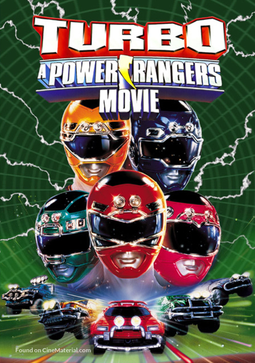 Turbo: A Power Rangers Movie dvd cover