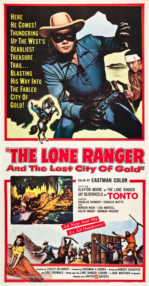 The Lone Ranger And The Lost City Of Gold Movie Poster