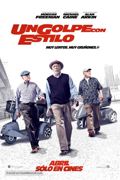 Going In Style Argentinian Movie Poster