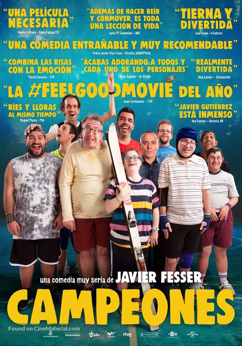 Campeones Spanish movie poster