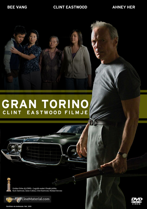 Gran Torino (2008) Hungarian dvd movie cover