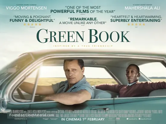 Image result for the green book movie poster