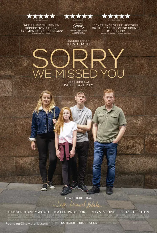 2019 Sorry We Missed You 2019 Sorry We Missed You