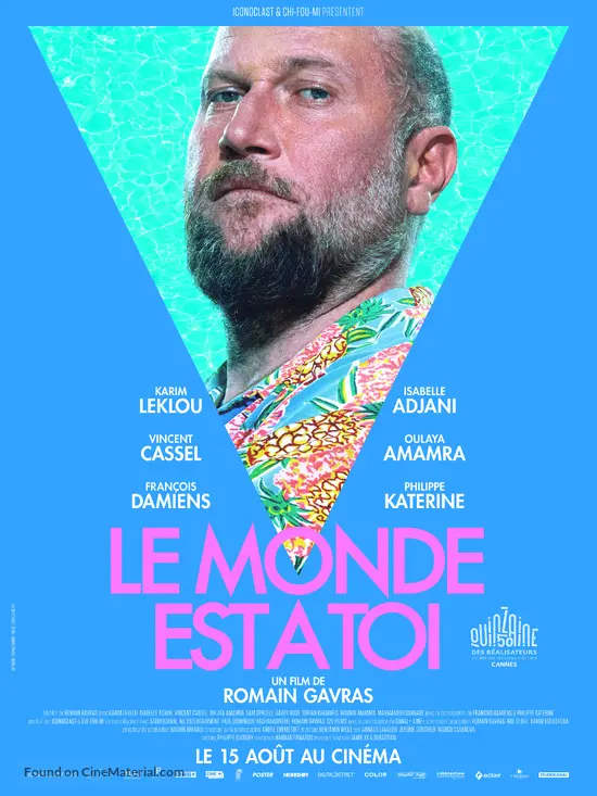 Le Monde Est A Toi Le monde est a toi French character poster
