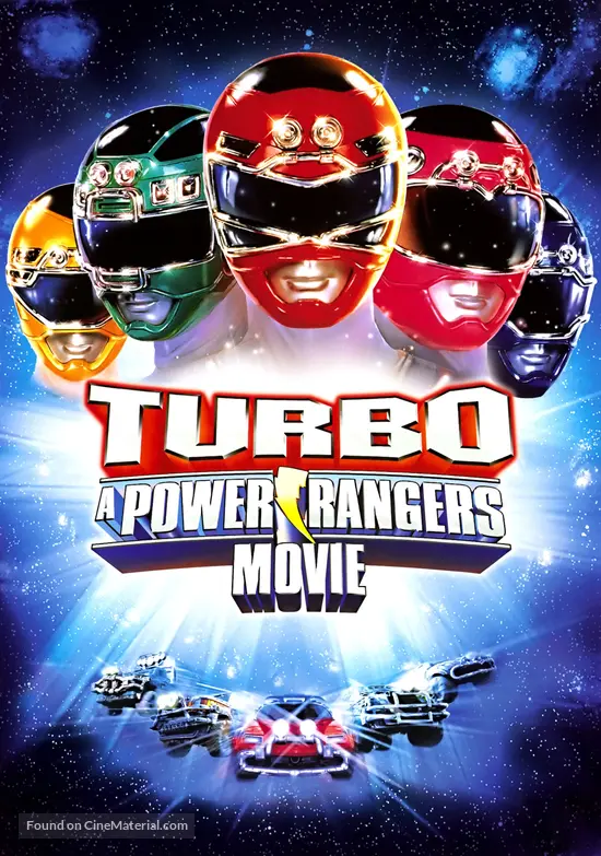 Turbo A Power Rangers Movie dvd cover Turbo A Power Rangers Movie dvd cover