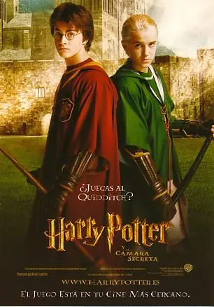 Harry Potter and the Chamber of Secrets (2002) Spanish movie poster